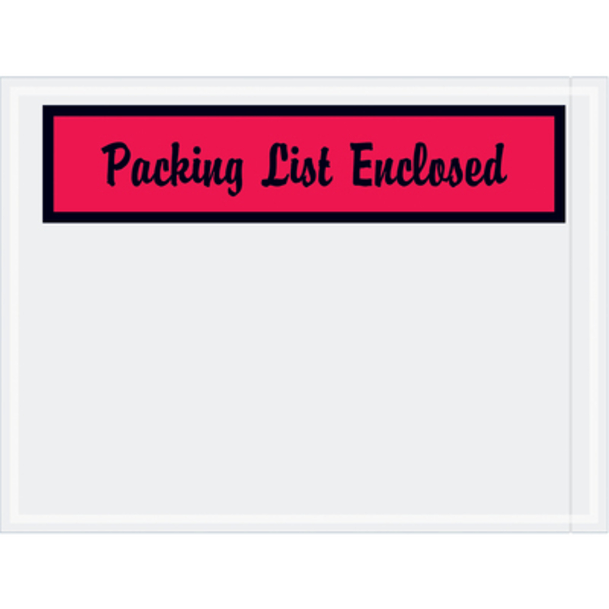 4 1/2 x 6in. Red "P List E" E 1000/CS, Length 4.5 in, Model# PL444